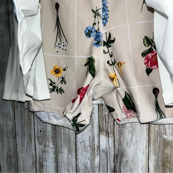 NWT Tuckernuck Fresh Buds Pleated Tennis Skort - Picture 4 of 12